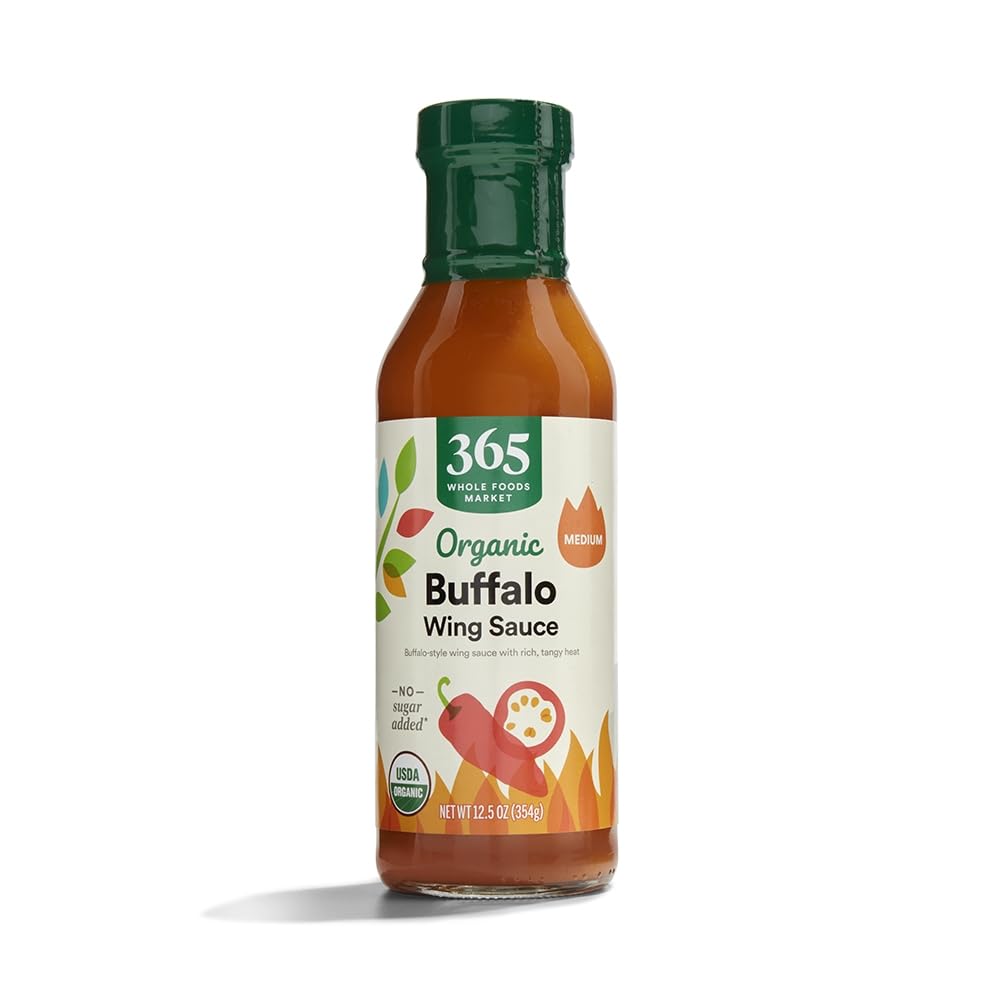 365 by Whole Foods Market Organic Buffalo Wing Sauce, 12 Ounce