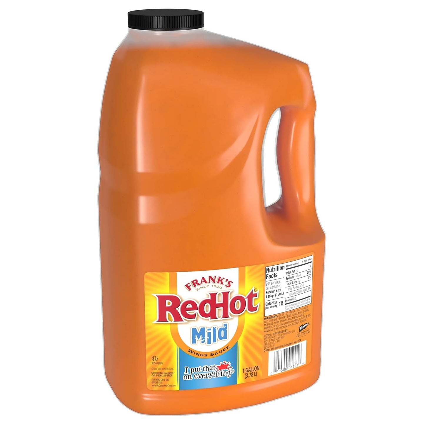 Frank's RedHot Mild Buffalo Wings Sauce, 1 gal - 1 Gallon